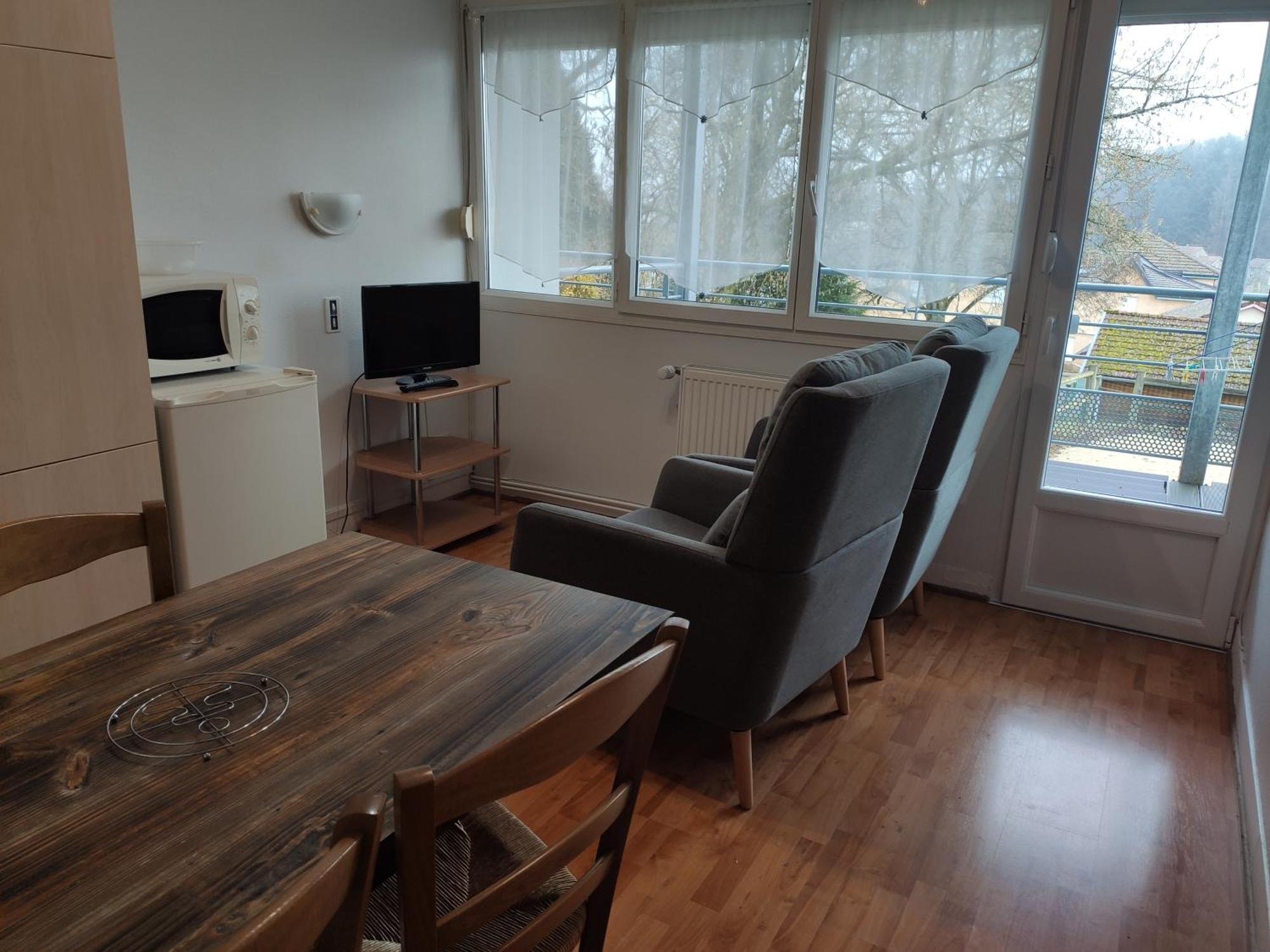 Le Panoramic Appartement Bains-les-Bains Buitenkant foto
